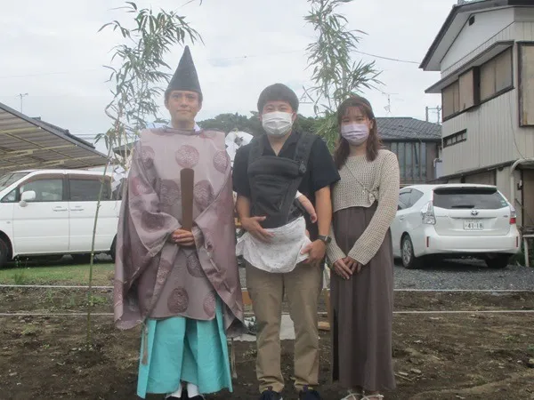 【水戸市 K様邸】地鎮祭を催行いたしました。