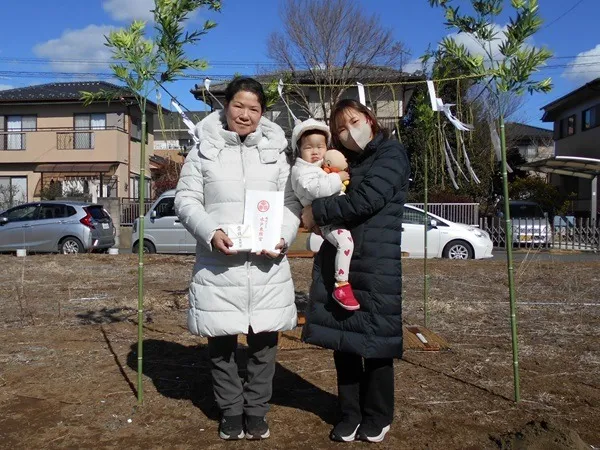 【笠間市 E様邸】地鎮祭を催行いたしました。